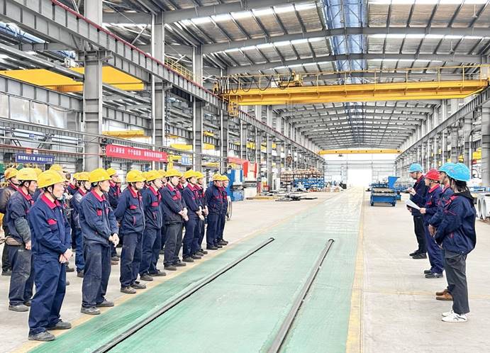 鋼構(gòu)公司開展防災(zāi)減災(zāi)日活動